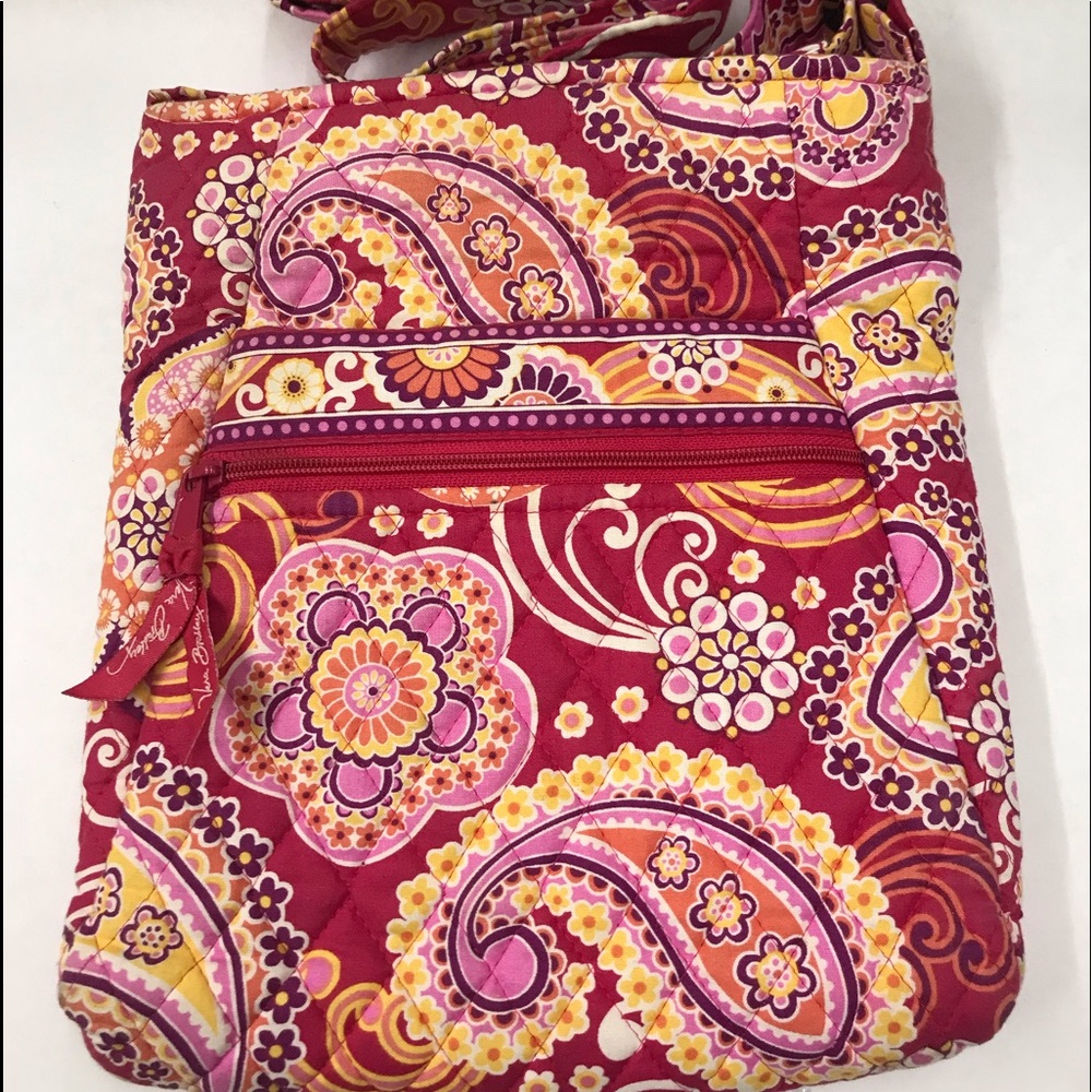 Vera Bradley paisley print crossbody bag